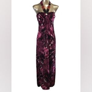 Fresh of LA Halter Maxi Dress